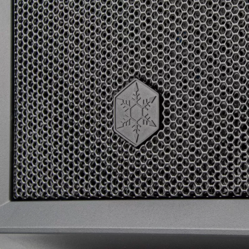 PC korpusas Sidabrinėstone FARA 311 Micro ATX, juodas
