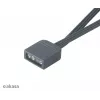 Adresuojamas RGB LED skirstytuvo kabelis Akasa AK-CBLD08-12BK
