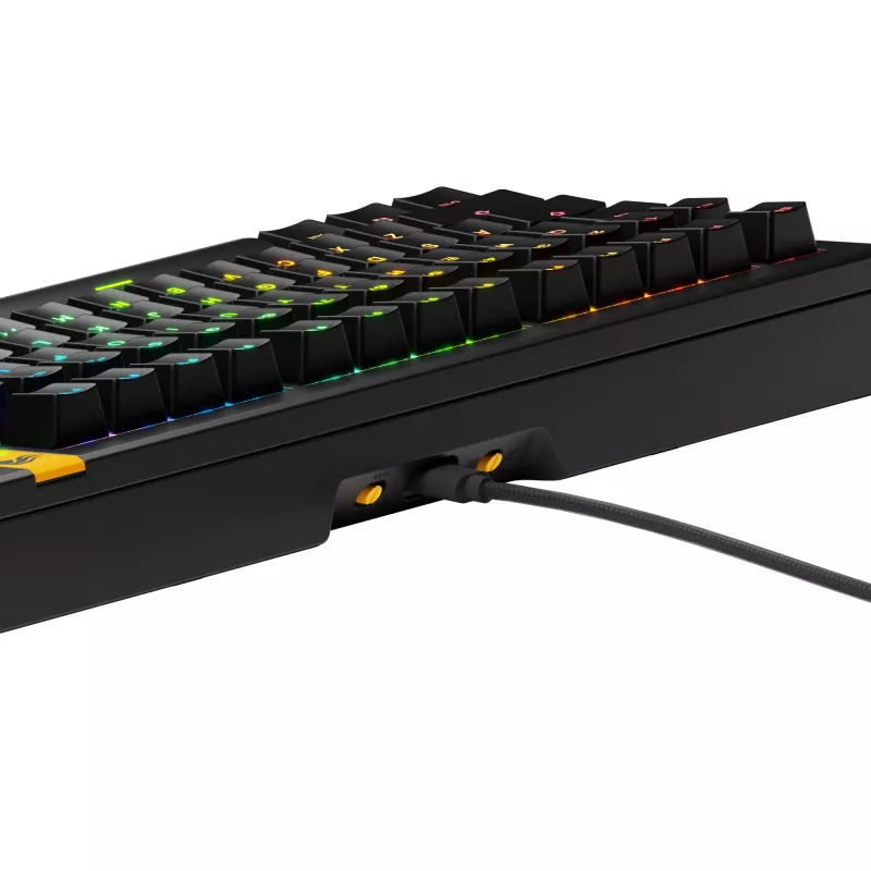 Glorious PC Gaming Race GMMK 3 HE iš anksto surinkta klaviatūra 75% mechaninė RGB juoda