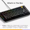 Glorious PC Gaming Race GMMK 3 HE iš anksto surinkta klaviatūra 75% mechaninė RGB juoda