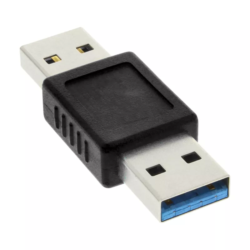 USB 3.0 adapteris A tipo kištukas / A tipo kištukas InLine 35300T