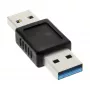 USB 3.0 adapteris A tipo kištukas / A tipo kištukas InLine 35300T