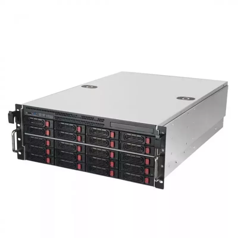HDD dėklas Sidabrinėstone SST-RM43-320-RS 20 diskų 2,5/3,5 colio Pilka