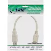 USB adapterio kabelis USB A tipo kištukas / PS/2 lizdas InLine 33102