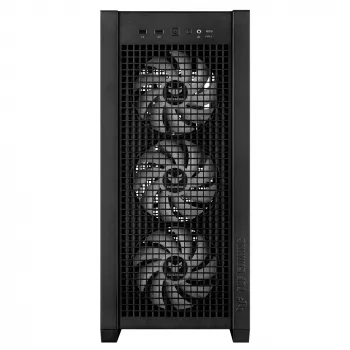 ASUS TUF Gaming GT302 ARGB 90DC00I0-B19000 Midi Tower kompiuterio korpusas, E-ATX, grūdintas stiklas, 4x 120 mm ARGB ventiliatoriai, juodas