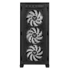 PC Case ASUS TUF Gaming GT302 ARGB Midi Tower Juoda — Tempered Glass, 3x140mm Front + 1x140mm Rear, USB-C