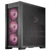 PC Case ASUS TUF Gaming GT302 ARGB Midi Tower Juoda — Tempered Glass, 3x140mm Front + 1x140mm Rear, USB-C