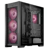 PC Case ASUS TUF Gaming GT302 ARGB Midi Tower Juoda — Tempered Glass, 3x140mm Front + 1x140mm Rear, USB-C