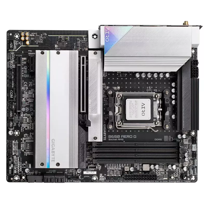 Motininė plokštė GIGABYTE B650 AERO G, AMD B650, Socket AM5, ATX