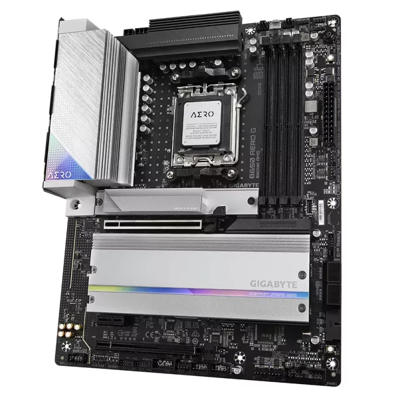 Motininė plokštė GIGABYTE B650 AERO G, AMD B650, Socket AM5, ATX