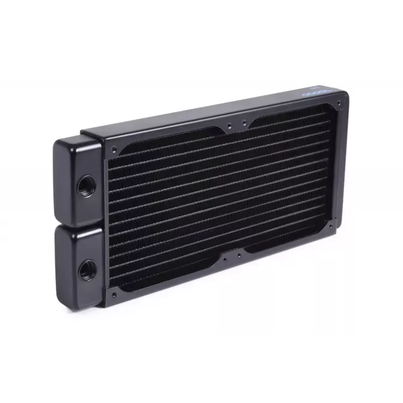 Radiatorius Alphacool 14376 Žalvaris Varis Plienas Juodas 124 mm 271,5 mm 30 mm