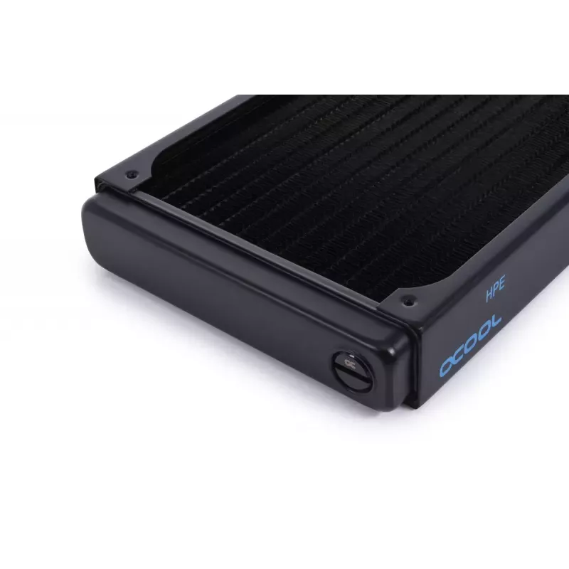 Radiatorius Alphacool 14376 Žalvaris Varis Plienas Juodas 124 mm 271,5 mm 30 mm