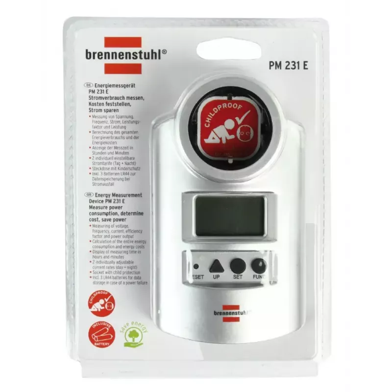 Elektroninis kištukinis matuoklis Brennenstuhl BN-PM231