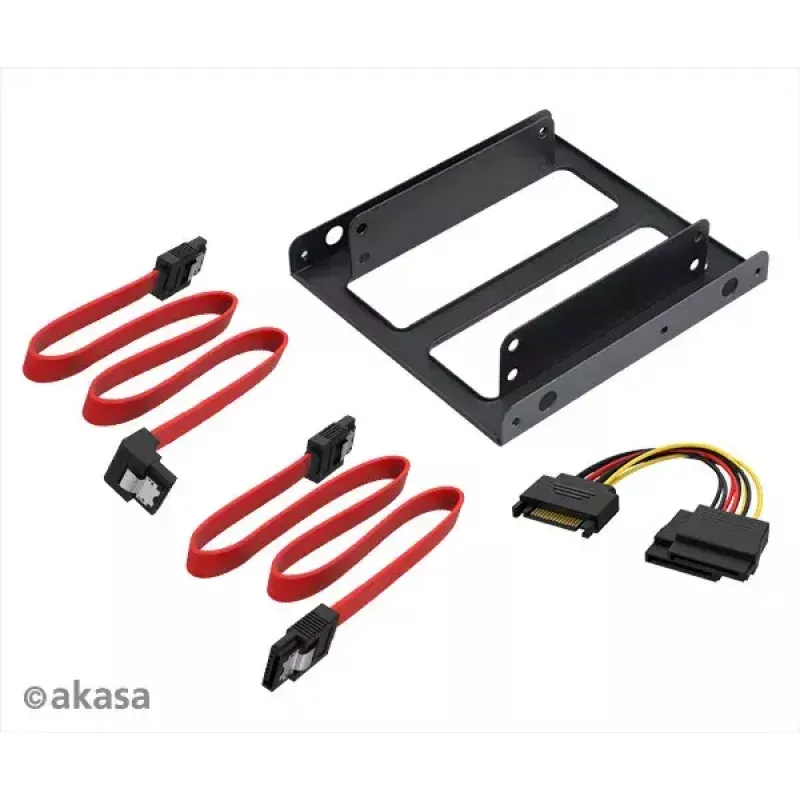 2,5 col. SSD ir HDD adapteris Akasa AK-HDA-11 su SATA kabeliu, skirtas 2,5 col. diskams