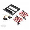 2,5 col. SSD ir HDD adapteris Akasa AK-HDA-11 su SATA kabeliu, skirtas 2,5 col. diskams