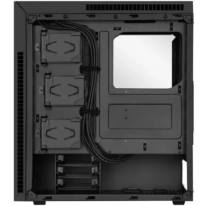 PC case Sidabrinėstone SST-KL07B-E Tower Juoda