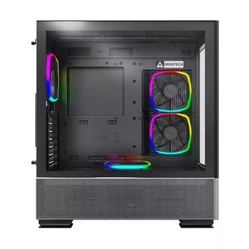 PC korpusas Montech SKY TWO Midi Tower juodas