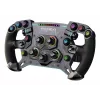 Moza Racing GS V2P vairaratis, Vairaratis, Laidinis ir belaidis, Juoda, Anglies pluoštu sustiprintas polimeras (CFRP), Anglies pluoštas, Oda, Mikropluoštas, Greito atlaisvinimo, Baterija