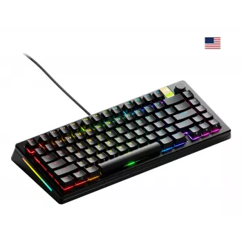 Mechaninė žaidimų klaviatūra GLORIOUS GMMK 3 PRO HE 75% laidinė USB, QWERTY, RGB, juoda