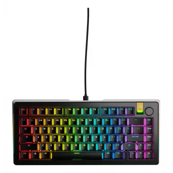 Mechaninė žaidimų klaviatūra GLORIOUS GMMK 3 PRO HE 75% laidinė USB, QWERTY, RGB, juoda