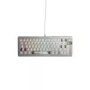 Mechaninė klaviatūra GLORIOUS GMMK 3 PRO 65% Barebones laidinė sidabrinė — 65% USB RGB, 2 m laidas