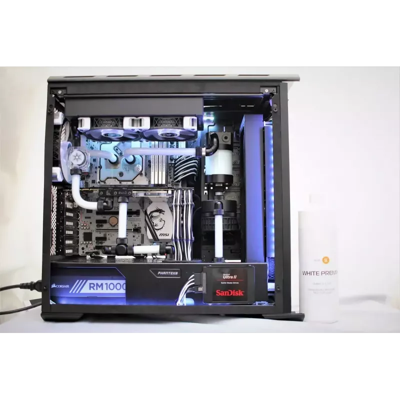 Aušinimo skystis 1 L paruoštas naudoti, EK Water Blocks, balta
