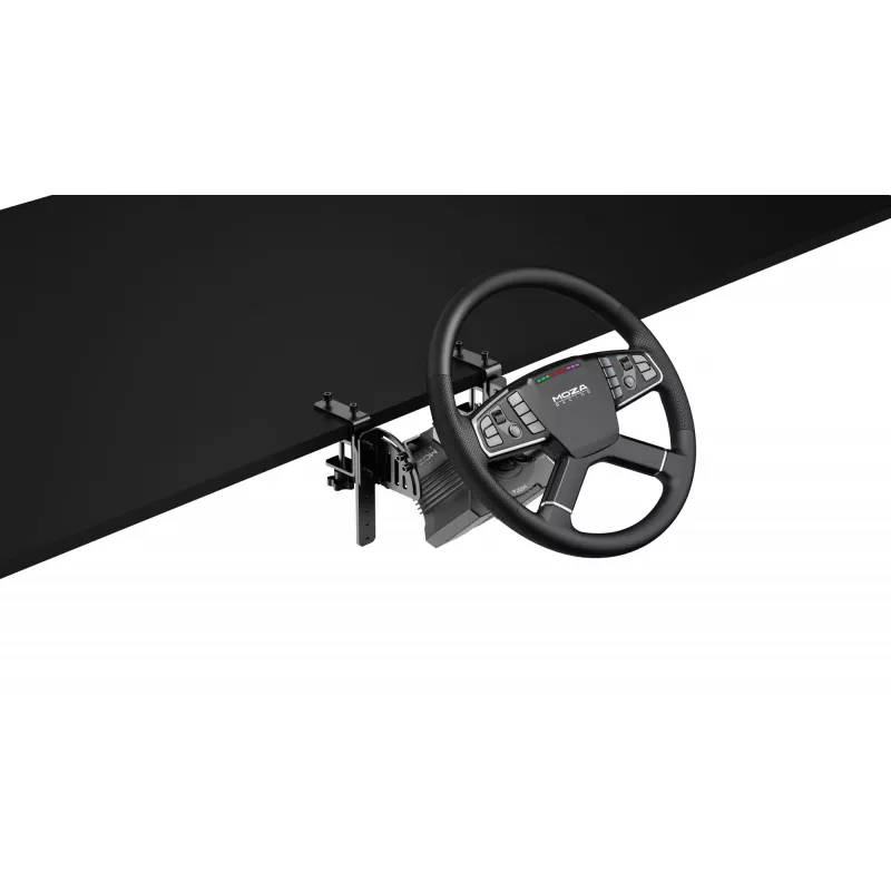 Moza Racing MOZA Trucking Bundle, lenktynių vairas, juodas, American Truck Simulator Euro Truck Simulator 2, CE, 470 mm, 310 mm