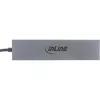 InLine USB 3.2 Gen.2 šakotuvas (10 Gb/s), 4 prievadų USB-C, OTG, aliuminis korpusas