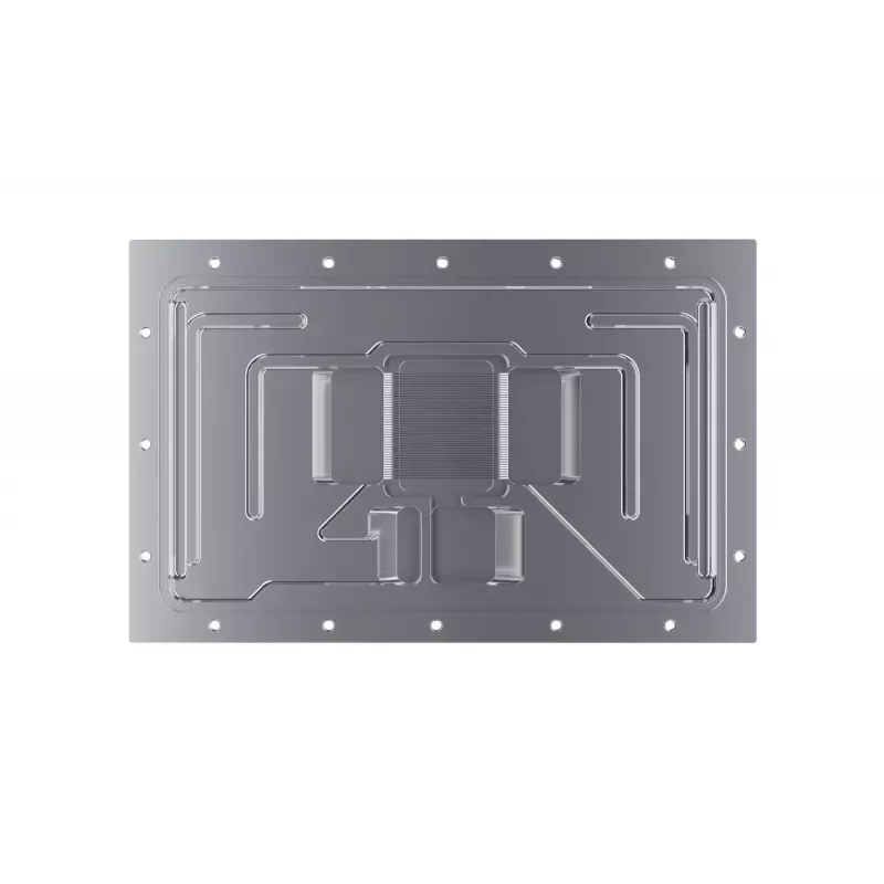 Water blokas + galinė plokštė Alphacool Eisblock Aurora Akrilas Aliuminis Varis Skaidrus