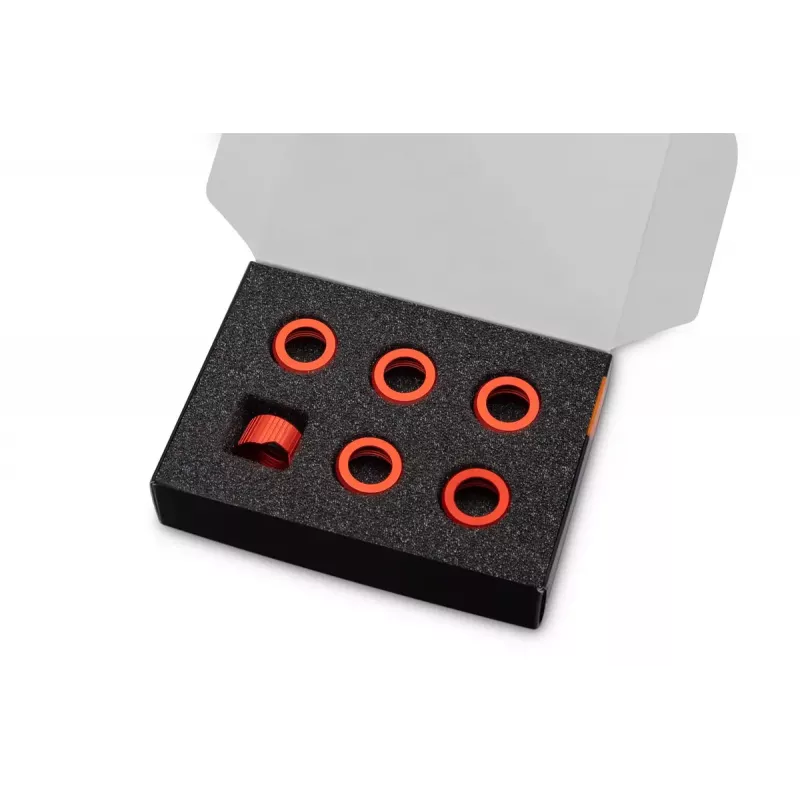 Užspaudimo žiedas EK Water Blocks 3831109835999 Aliuminis Raudonas 6 vnt.