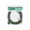 InLine HDMI laidas, didelės spartos HDMI laidas, M/F, juodas, auksuoti kontaktai, 1 m