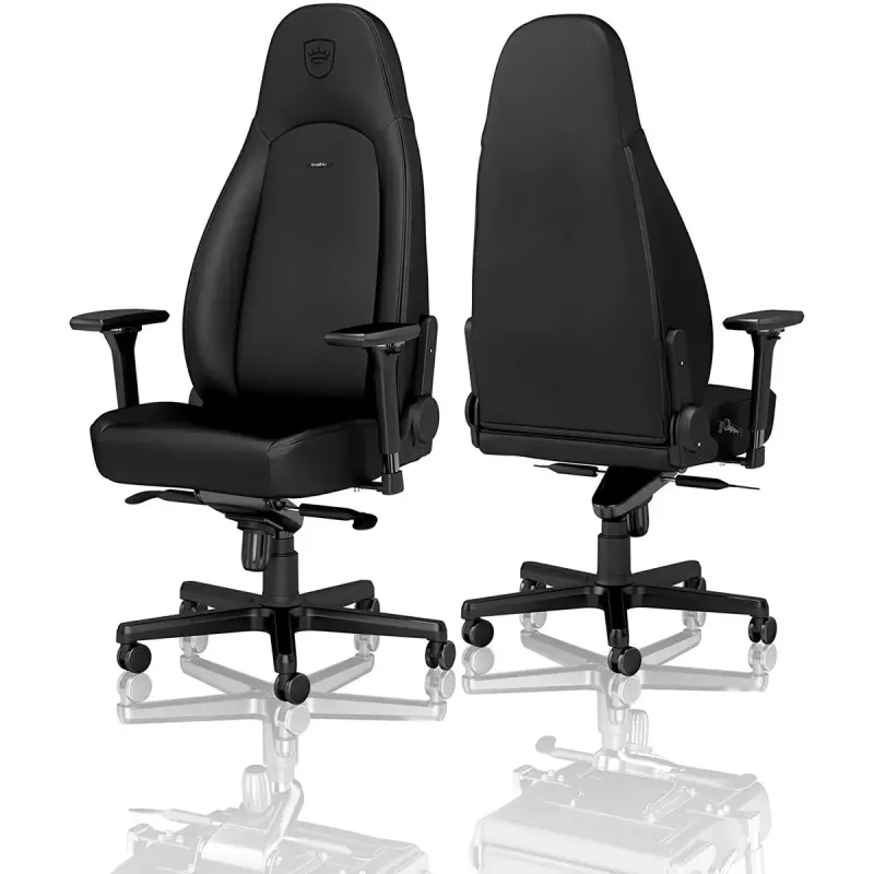 Padded seat chair noblechairs ICON Juoda height 128-138 cm