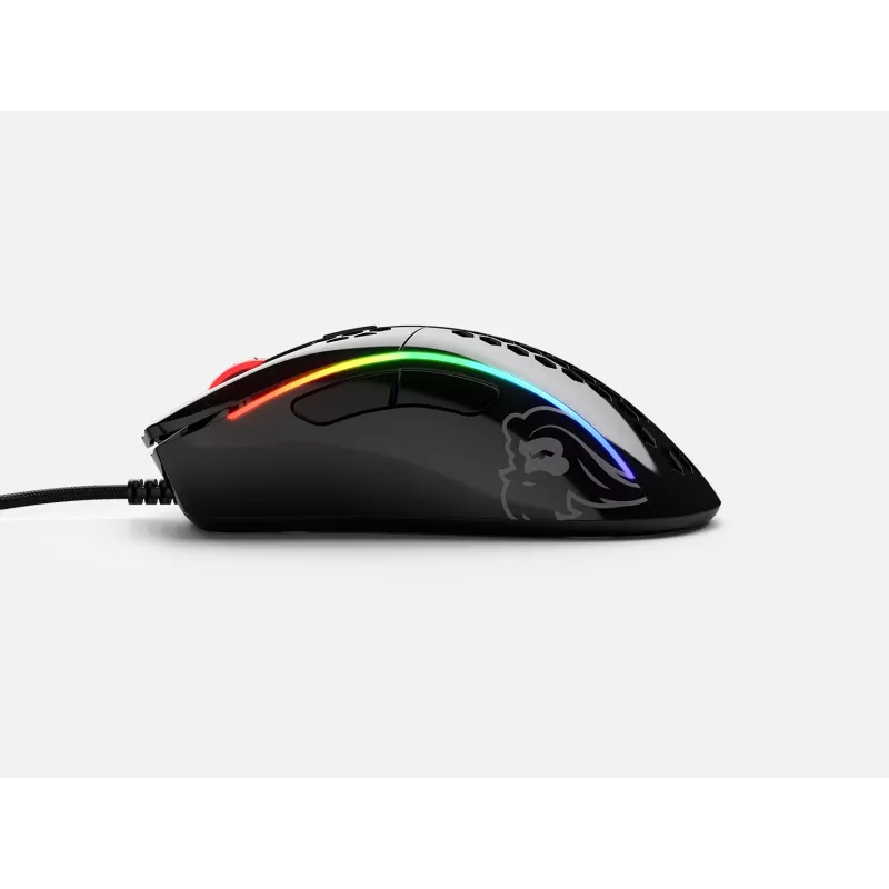 Glorious Gaming Model D- pelė, dešiniarankė, USB Type-A, optinė, 12000 DPI
