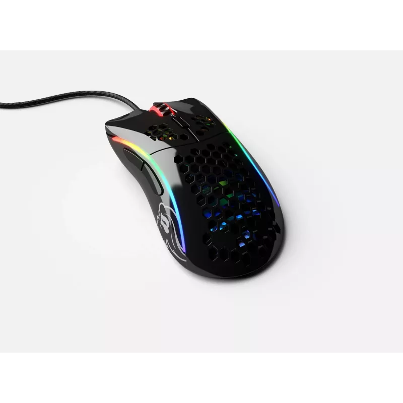 Glorious Gaming Model D- pelė, dešiniarankė, USB Type-A, optinė, 12000 DPI