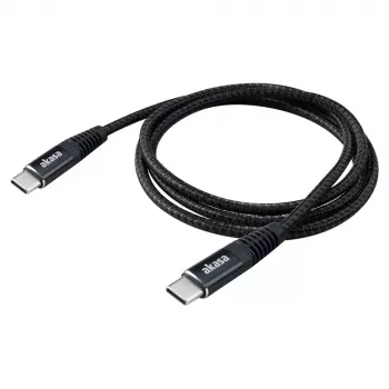 USB kabelis Akasa AK-CBUB54-10BK 1m USB C Juoda