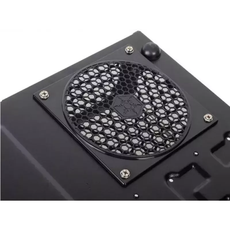 PC korpusas Sidabrinėstone ML04 HTPC Juoda