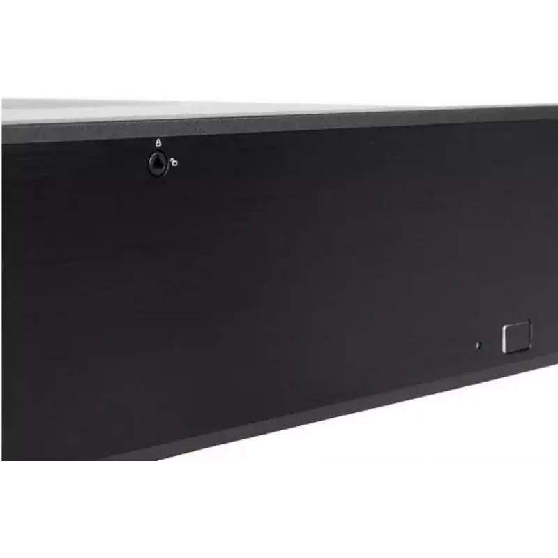 PC korpusas Sidabrinėstone ML04 HTPC Juoda