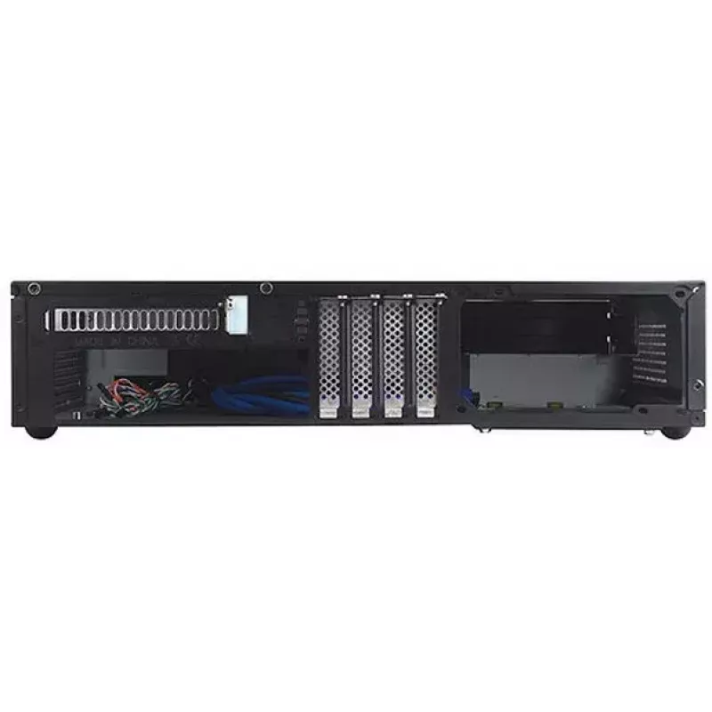 PC korpusas Sidabrinėstone ML04 HTPC Juoda