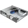 PC korpusas Sidabrinėstone ML04 HTPC Juoda