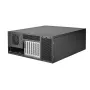 Serverio korpusas Sidabrinėstone RM46-502-I juodas ATX 1x80mm ventiliatorius