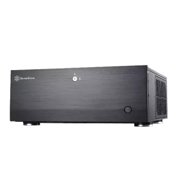 PC korpusas Sidabrinėstone Grandia GD07 HTPC juodas