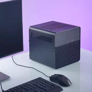 PC korpusas Jonsbo N2 Cube Juoda