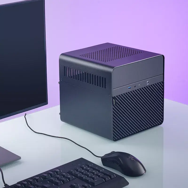 PC korpusas Jonsbo N2 Cube Juoda