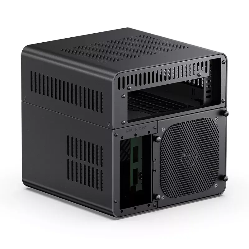 PC korpusas Jonsbo N2 Cube Juoda