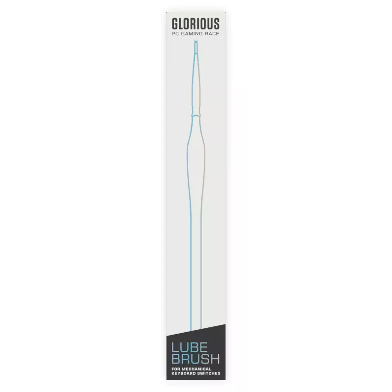 Tepimo šepetėlis Glorious PC Gaming Race GLO-ACC-LUBE-BRUSH Nylon Geltona