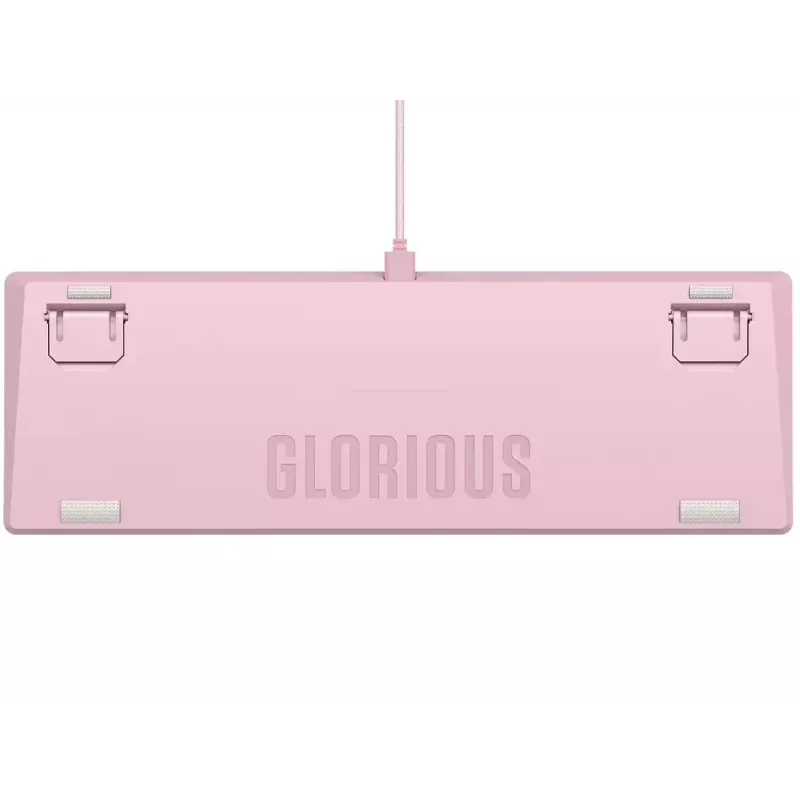 Glorious Gaming GMMK 2 klaviatūra USB US anglų k. rožinė