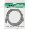 InLine komutacinis kabelis S/FTP PiMF Cat.6A be halogenų 500MHz pilkas 15m