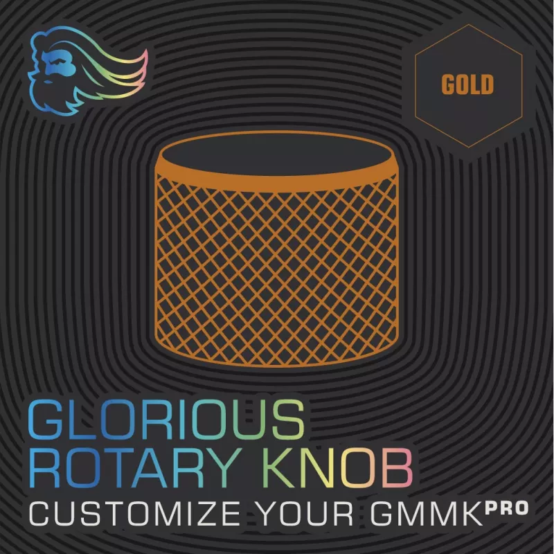 Glorious Gaming Rotary Knob Klaviatūros rankenėlė