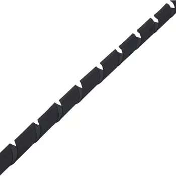 InLine Spiralinė vyniojimo juosta 10 m, juoda, 10 mm, juoda, 1 cm, 169 g, 200 mm, 210 mm, 50 mm