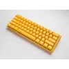 Ducky One 3 Geltona Mini klaviatūra, žaidimams, USB, vokiška, mechaninė, RGB